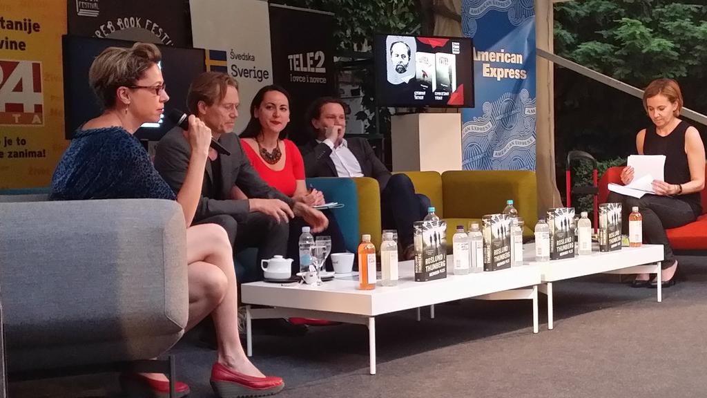 R&T Zagreb Book Festival, on stage